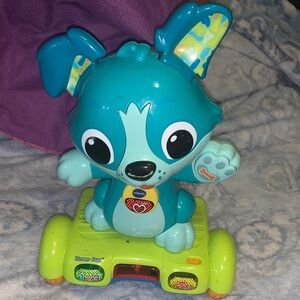 VTech Blue and Green Interactive Puppy Toy
